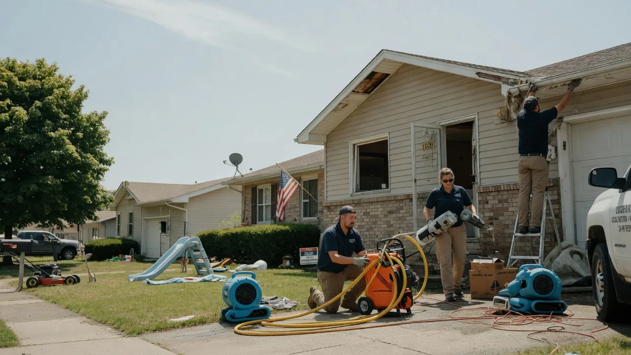 Water Damage Restoration in Gypsum, KS near me